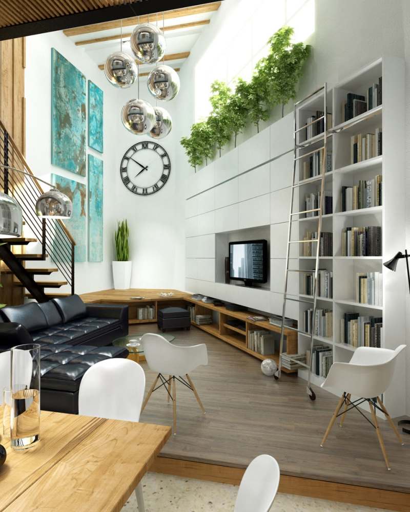 Salon moderne blanc quels meubles et déco pour le réussir?