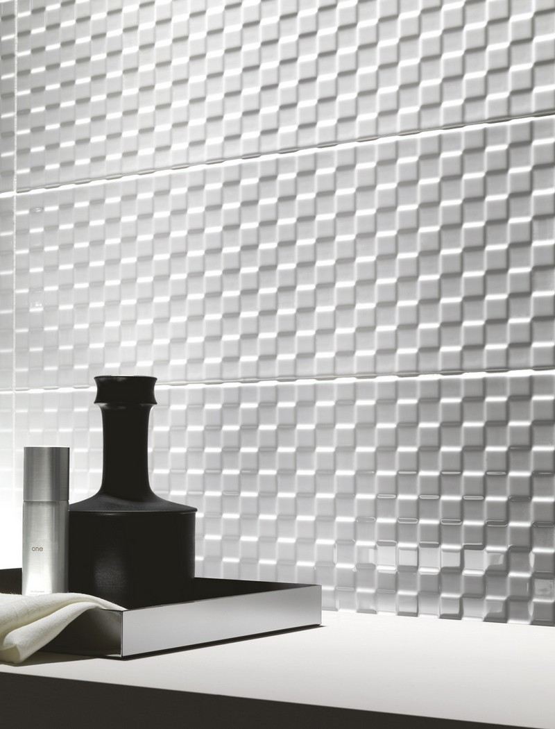 Carrelage salle de bain noir et blanc duo intemporel très classe