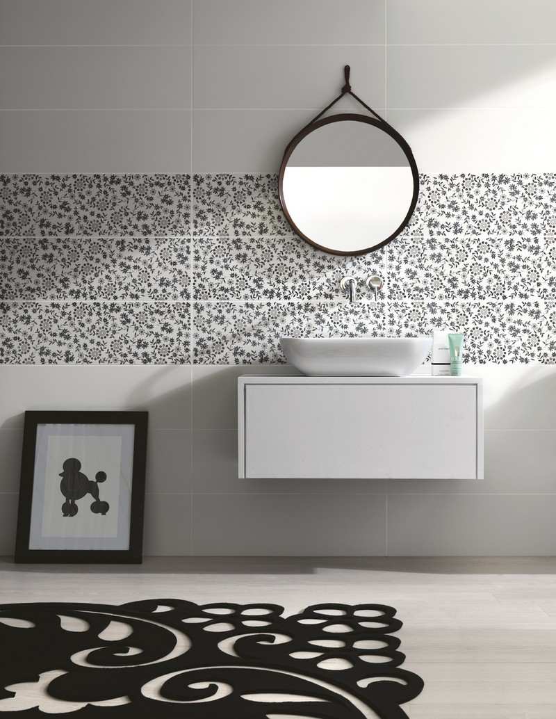 Tapis salle de bain noir et blanc: amazon : tapis de bain cuisine ...