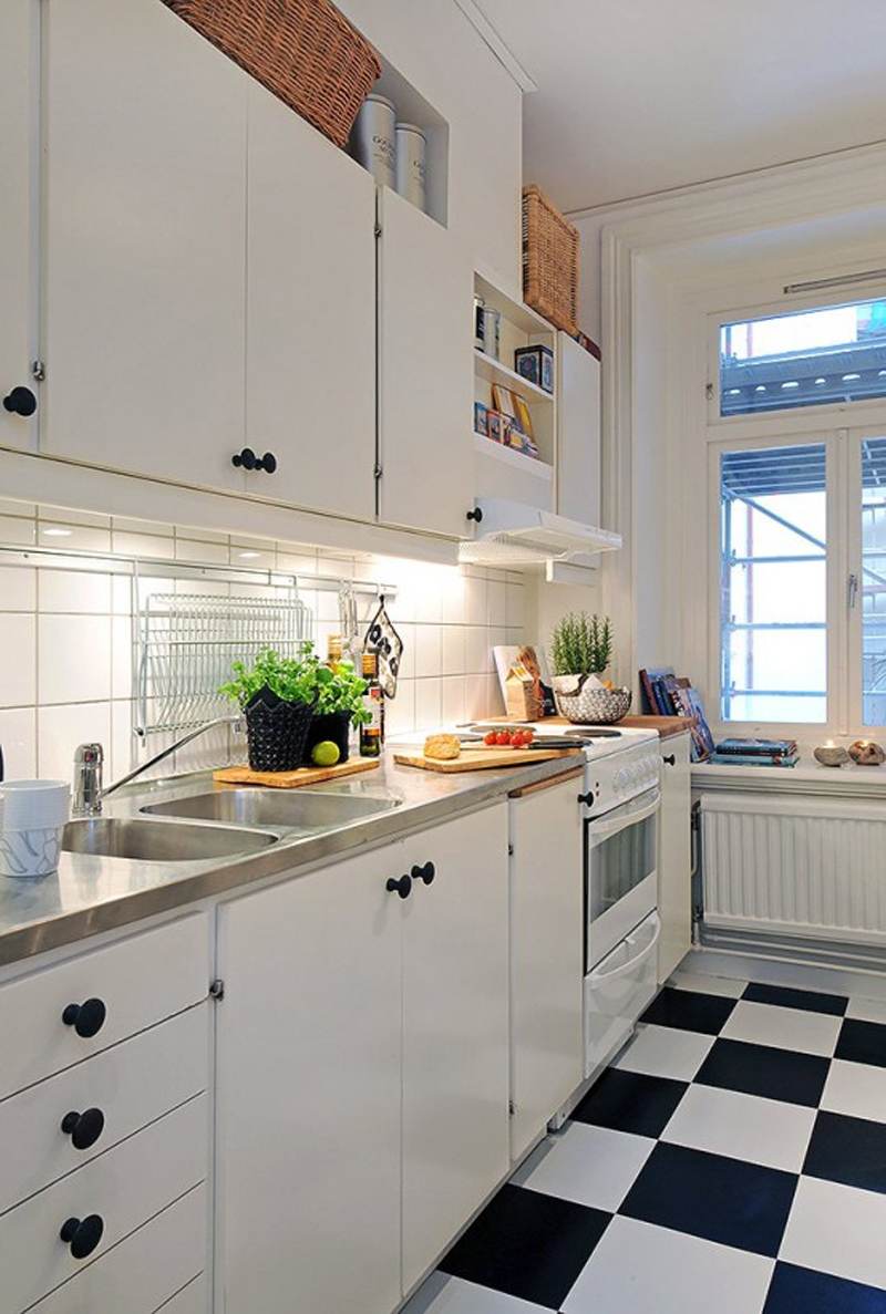 Cuisine blanche et noire moderne ou classique en 55 idées