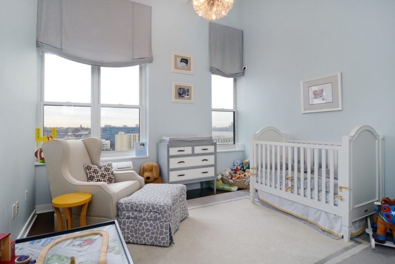Décoration chambre bébé garçon en bleu – 36 idées cool
