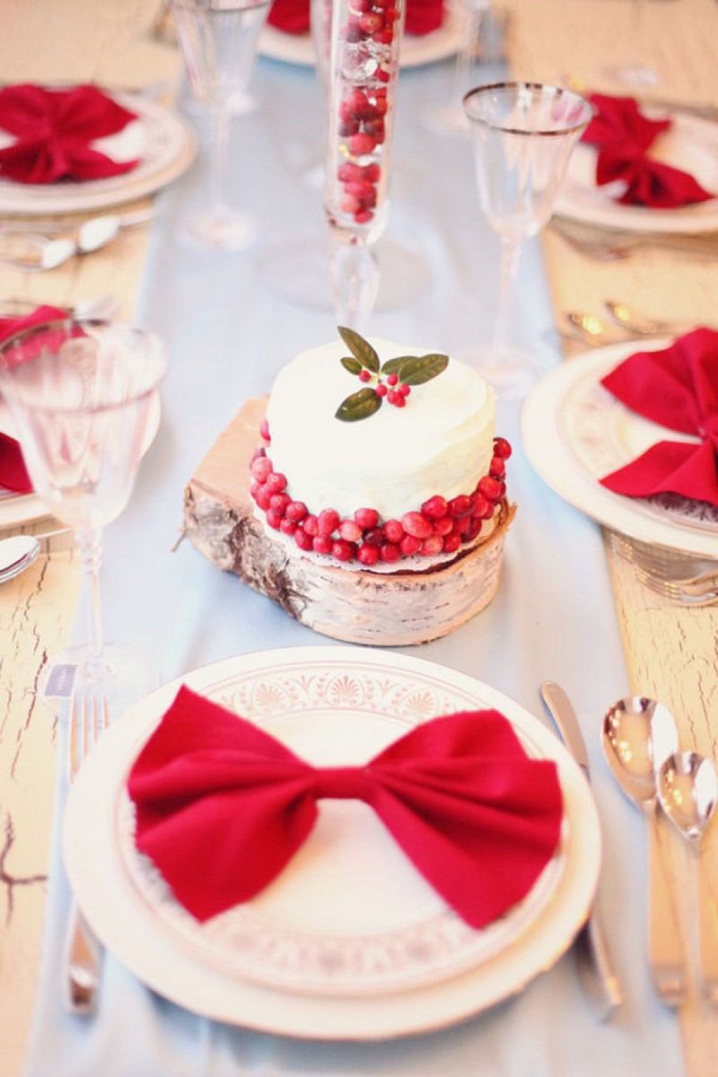 Déco table noël rouge et blanc 50 idées