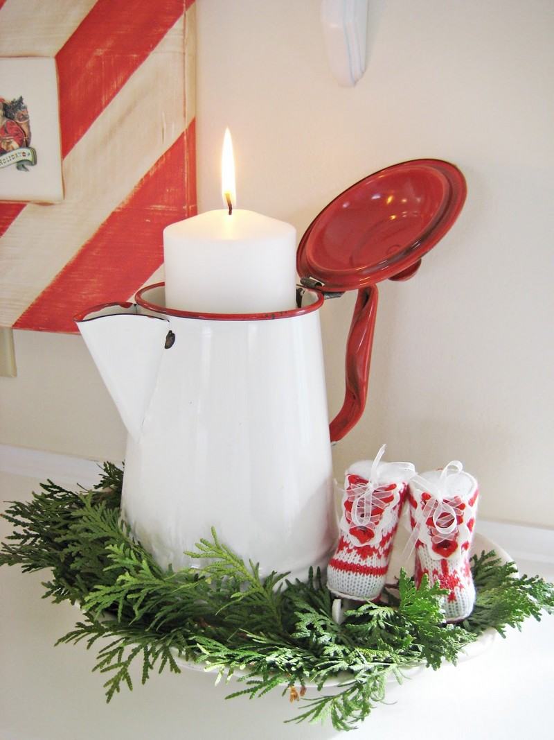 Déco table noël rouge et blanc 50 idées