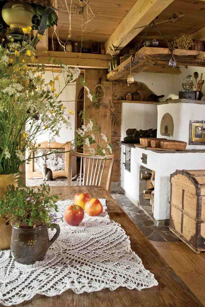 Décoration maison de campagne un mélange de styles chic