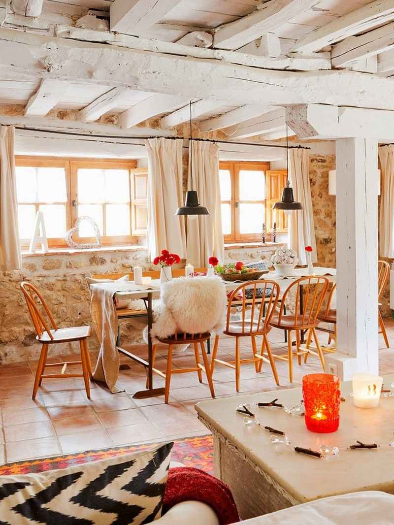 Décoration maison de campagne un mélange de styles chic