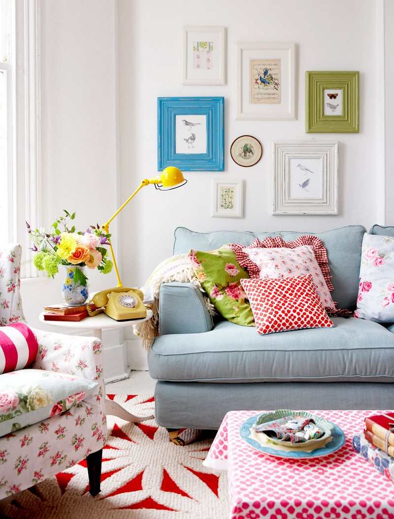 Idée déco petit salon maximiser l'espace à l'aide d'accents