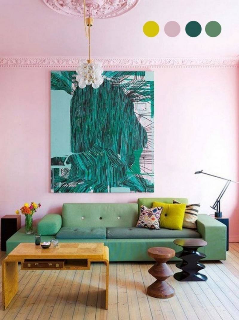 Idée déco petit salon maximiser l'espace à l'aide d'accents