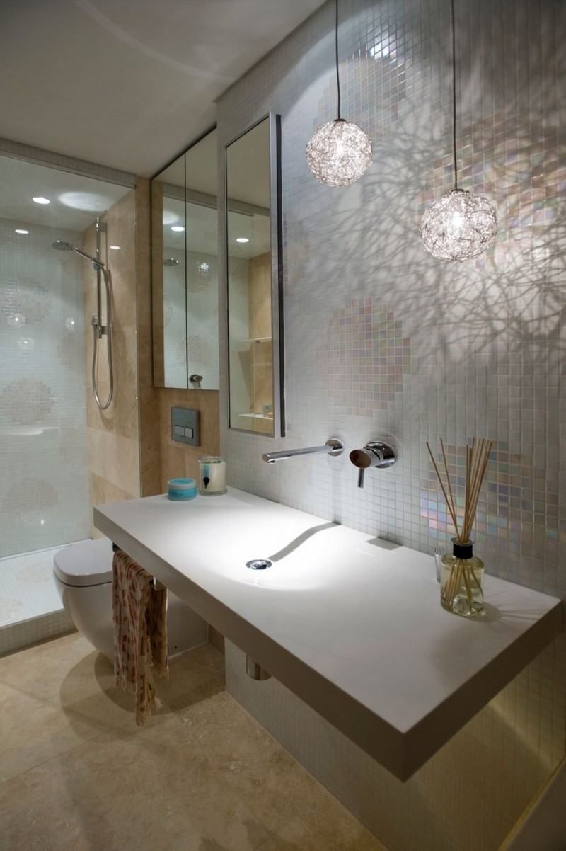 Image salle de bain l'ambiance naturelle s'invite dans la salle