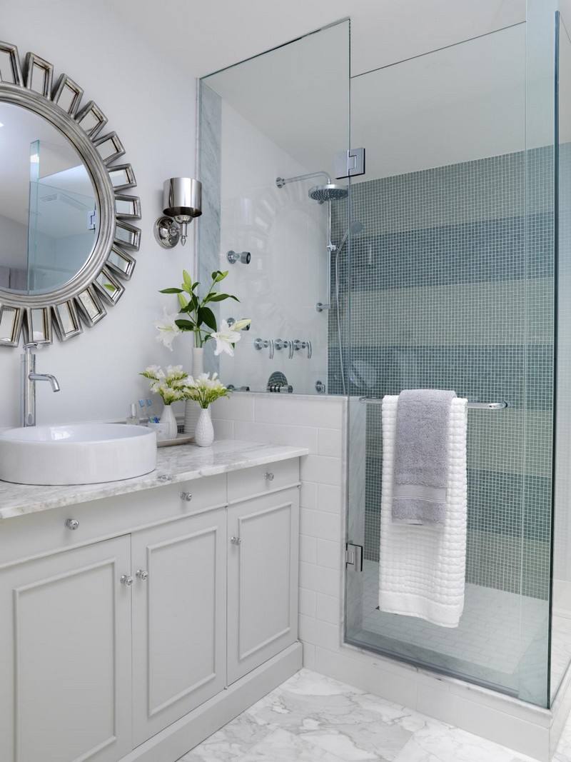 Image salle de bain l'ambiance naturelle s'invite dans la salle