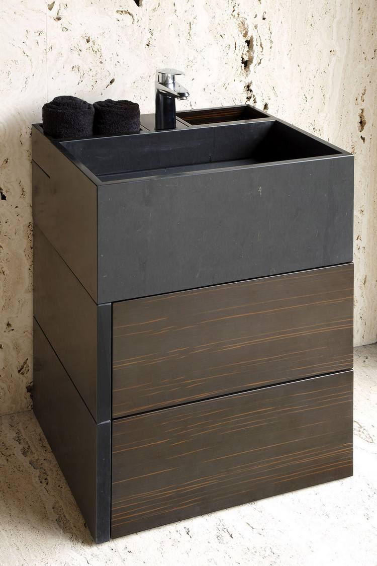 Meuble sous vasque salle de bain – 35 solutions design