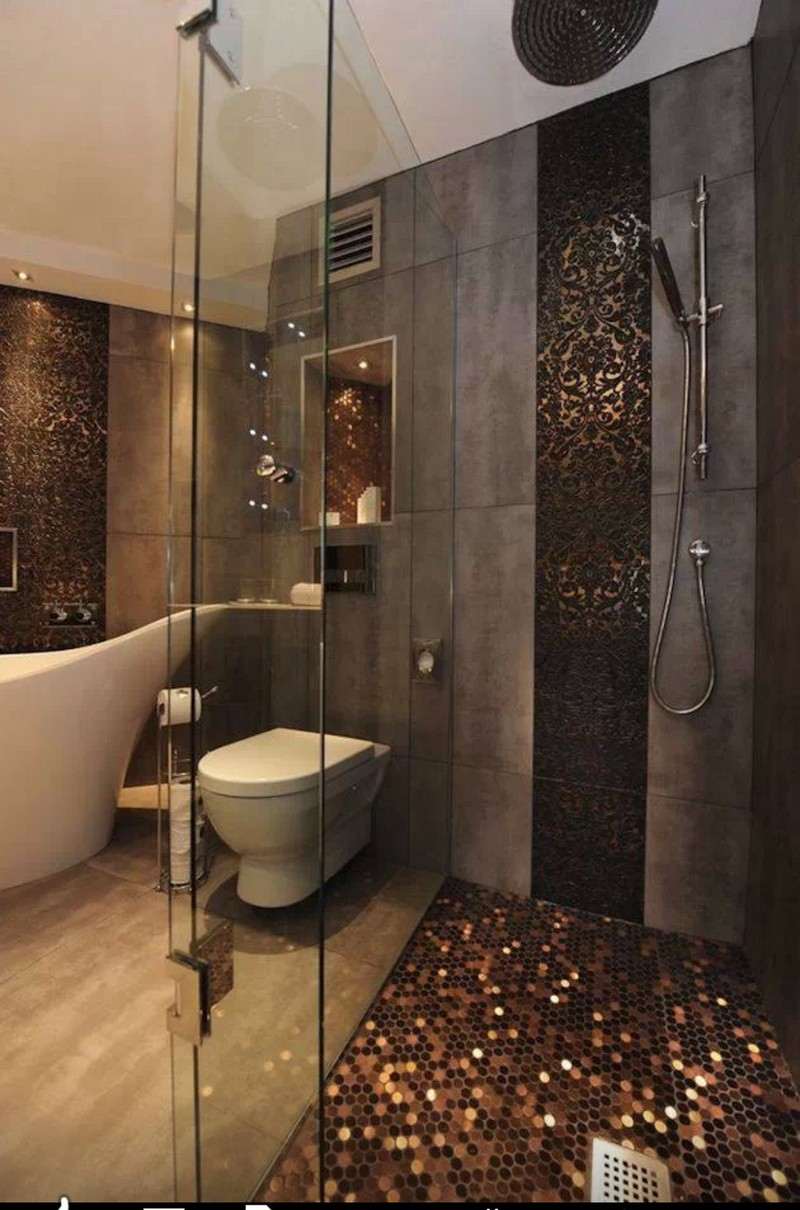 Salle de bain blanc et marron: salle de bain beige marron ...