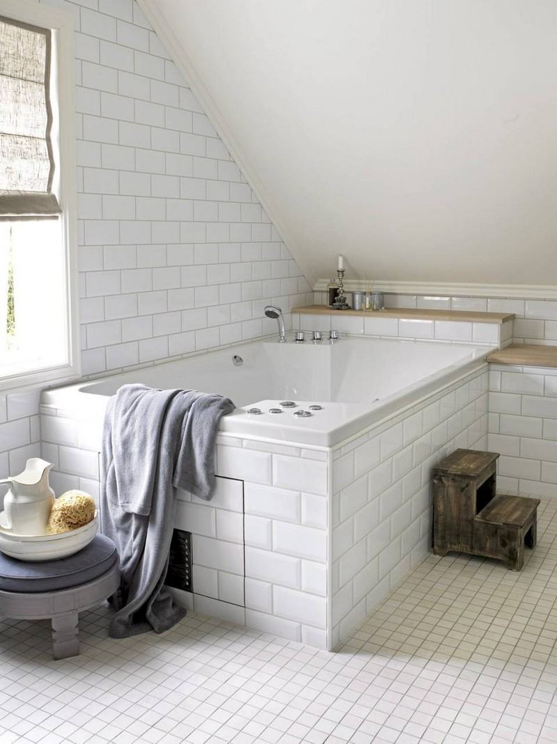 Salle de bain avec carrelage noir: Ãtagère salle de bain vvcom ...