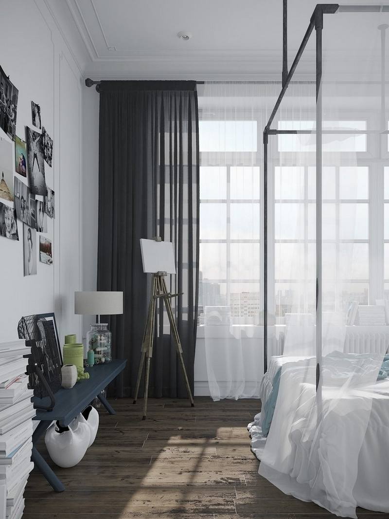 Chambre scandinave réussie en 38 idées de décoration chic!