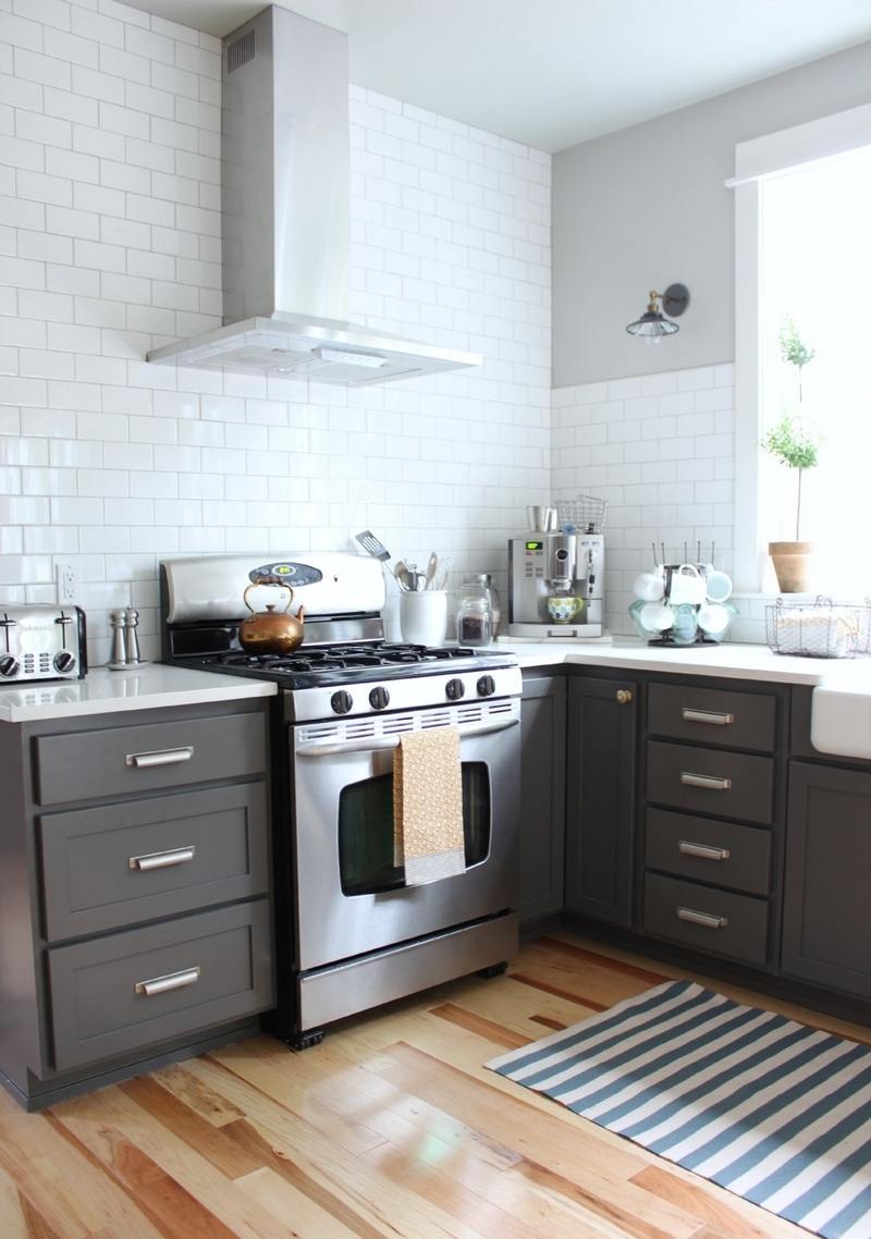 Cuisine gris et bois en 50 modèles variés pour tous les goûts!