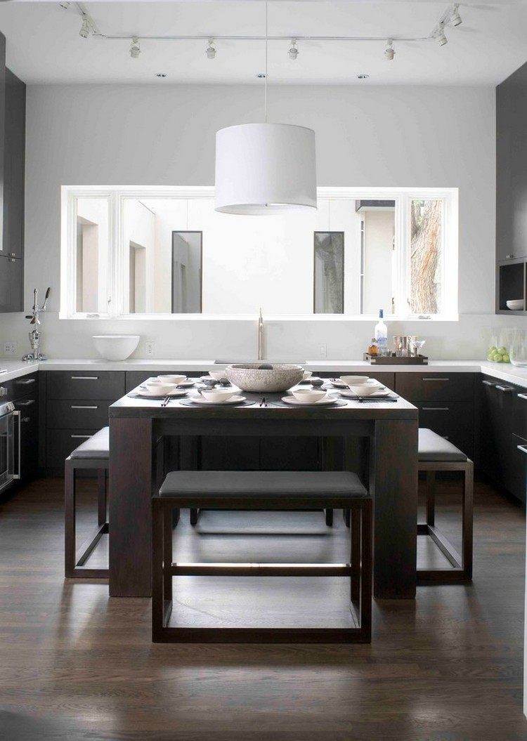 Cuisine en u ouverte pour tout espace 55 photos et conseils