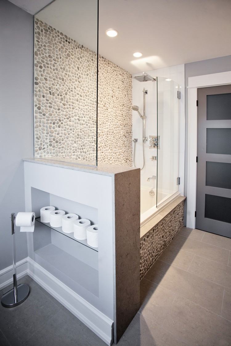 Rangement papier toilette indispensable dans les toilettes