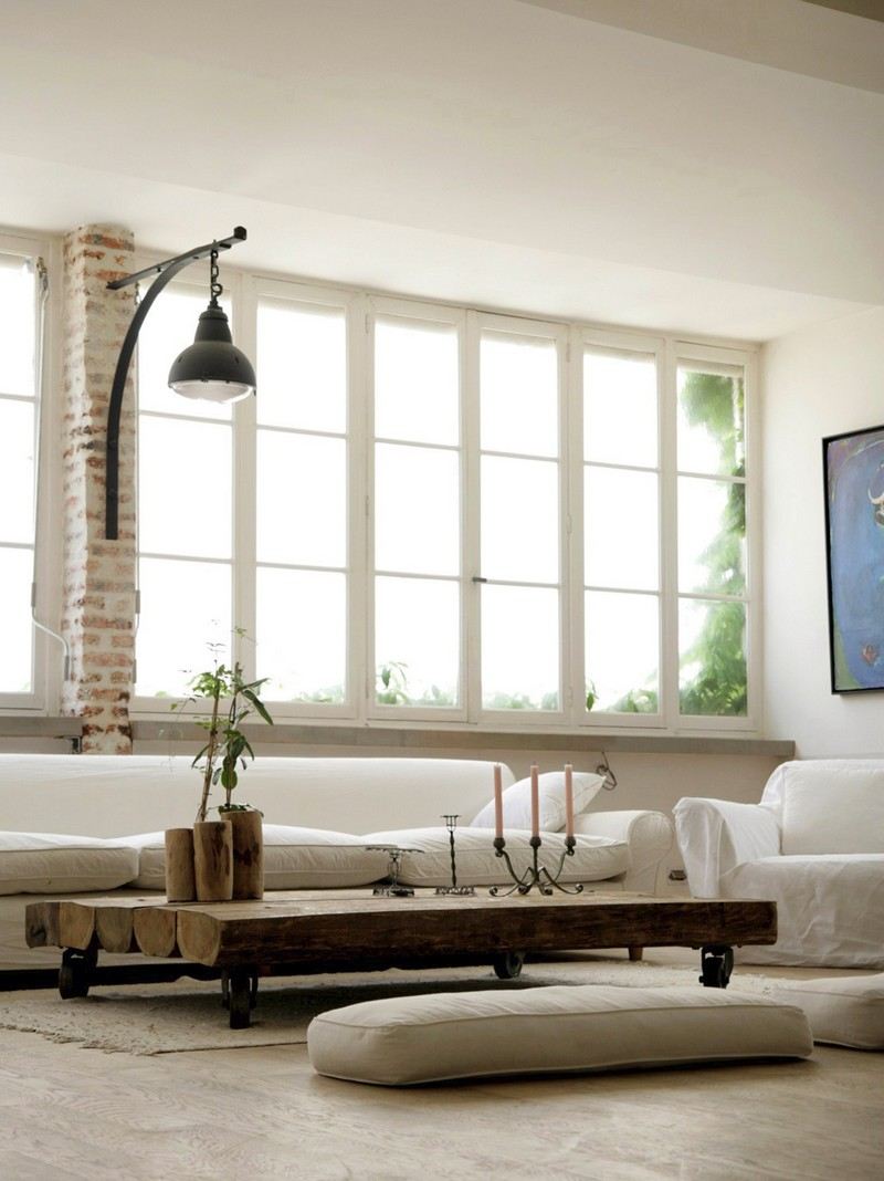 Comment intégrer la table basse style industriel dans le salon