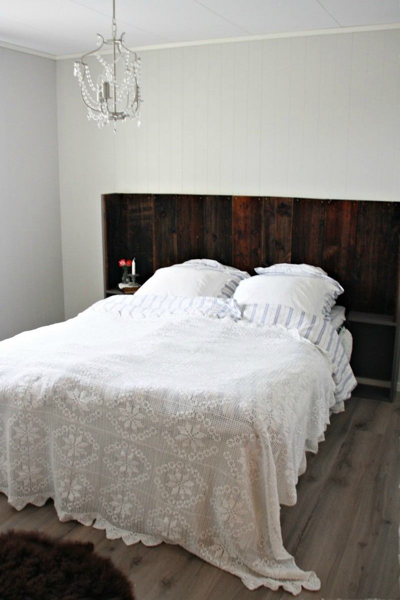 Tête de lit design et tête de lit faite maison 42 idées originales
