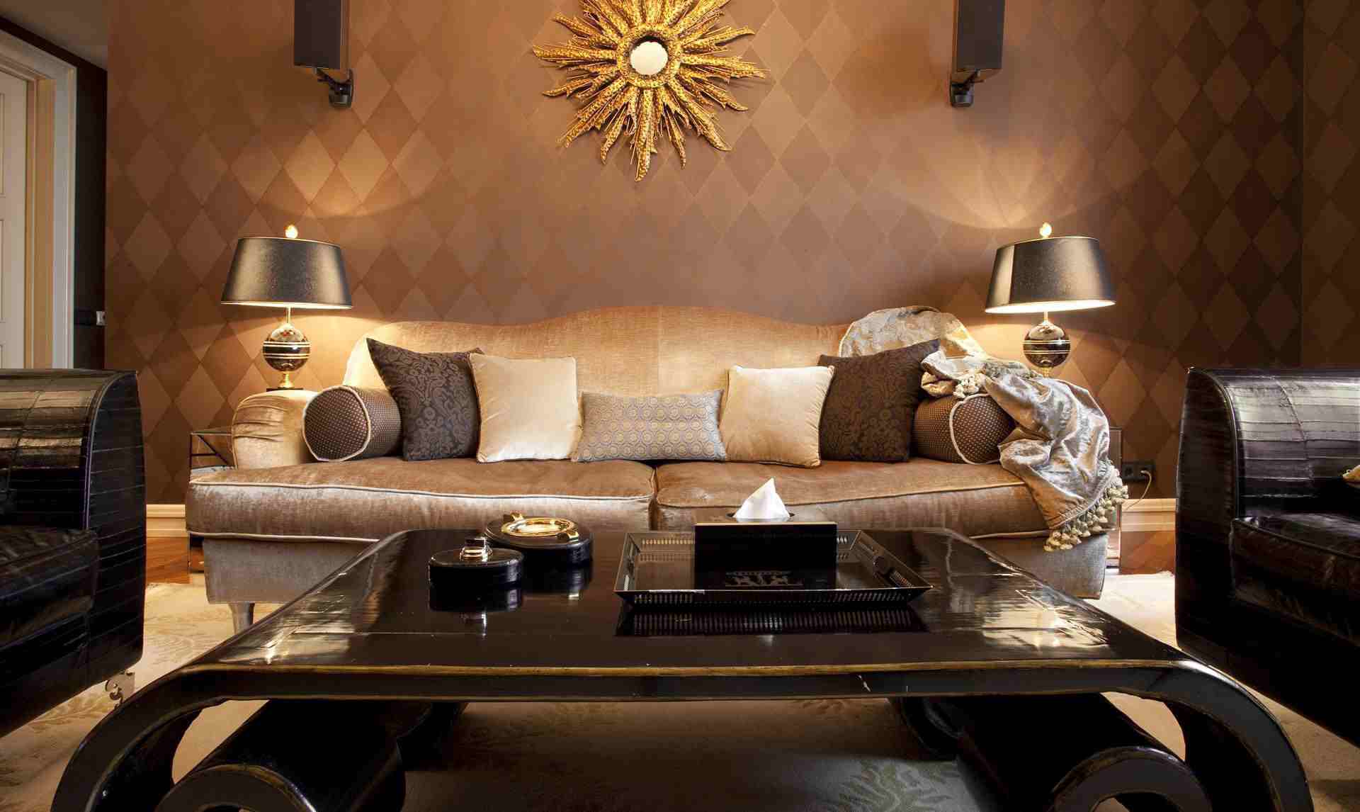Canapé club et déco vintage dans un intérieur moderne !