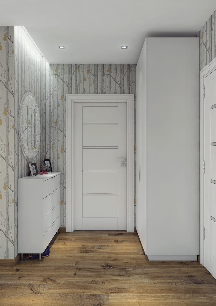 Couleur gris taupe, bois massif et déco géométrique !