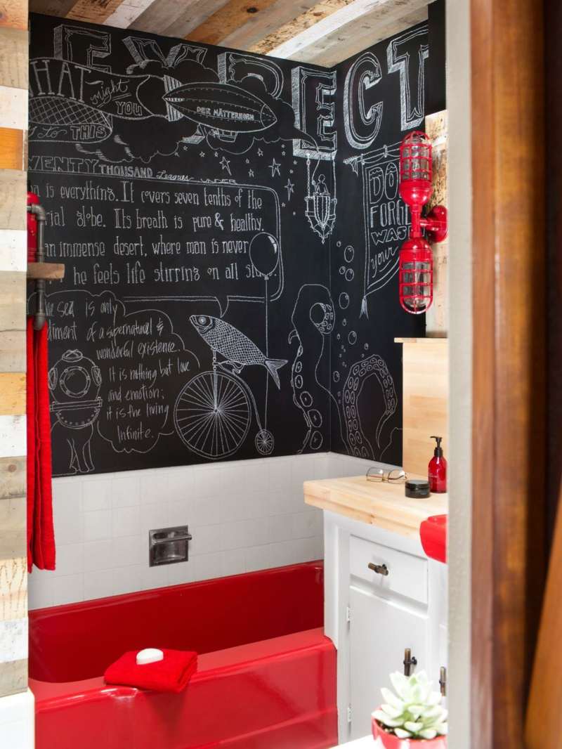 Peinture ardoise en 17 idées pratiques pour l'intérieur !