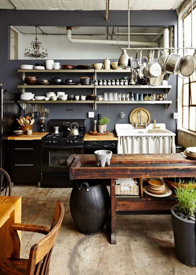 Cuisine esprit industriel: shopping deco style industriel soldes ...