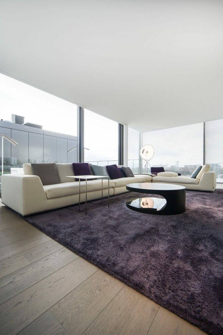 Canapé blanc modulable et mobilier moderne en 20 idées top