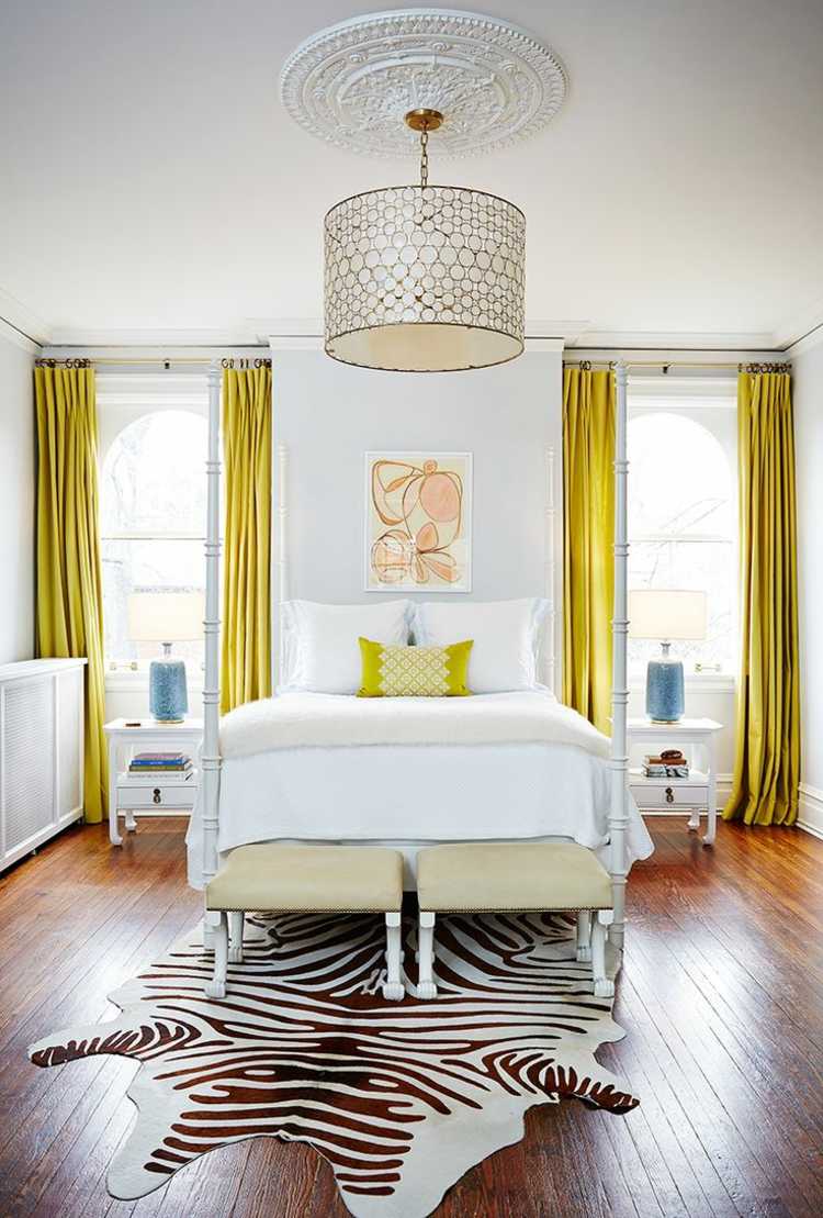 Rideaux chambre adulte design d'intérieur chic en 50 idées