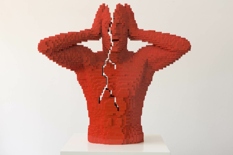 Sculpture Lego Par Nathan Sawaya Cr Ations Fascinantes