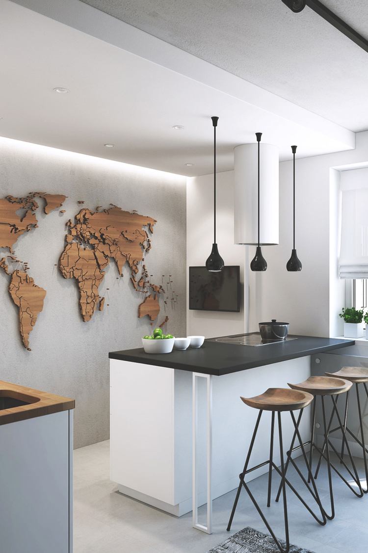 Intérieur blanc et bois – 40 idées inspirantes à emprunter