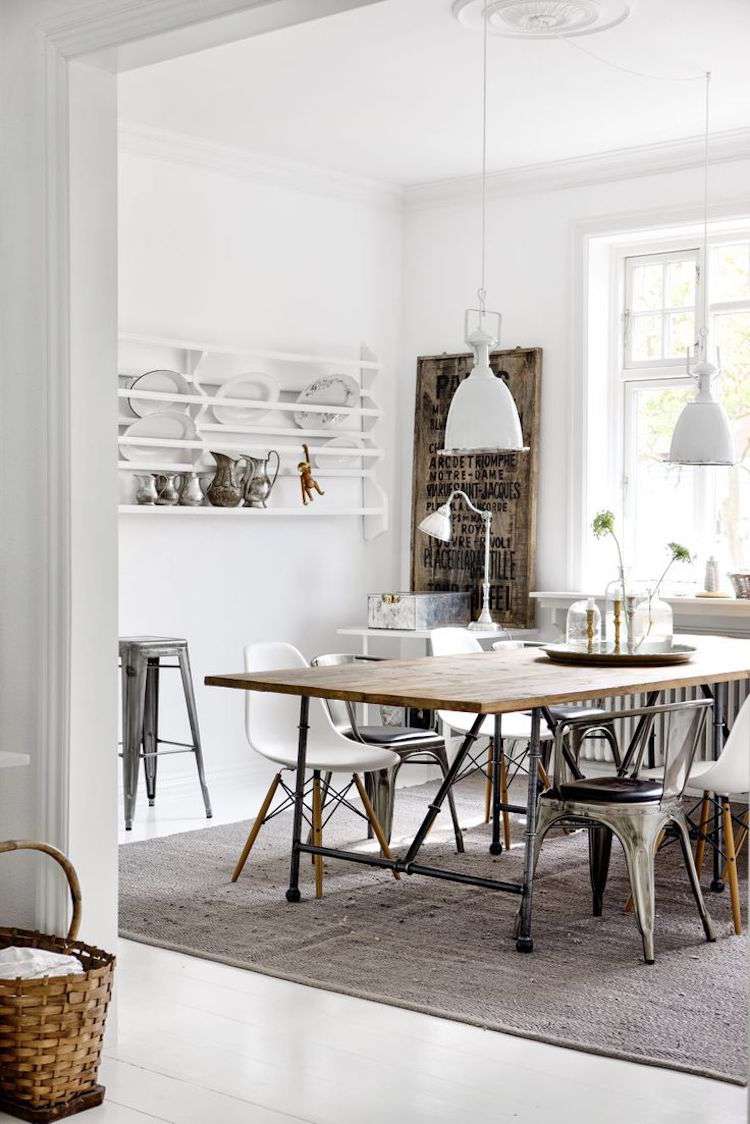 Intérieur blanc et bois – 40 idées inspirantes à emprunter