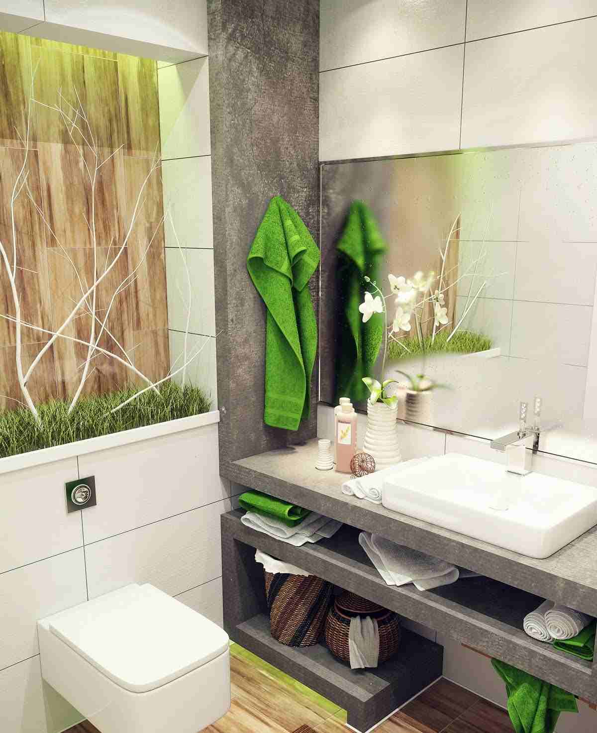 Mobilier salle de bain de taille minuscule en 20 idées malignes