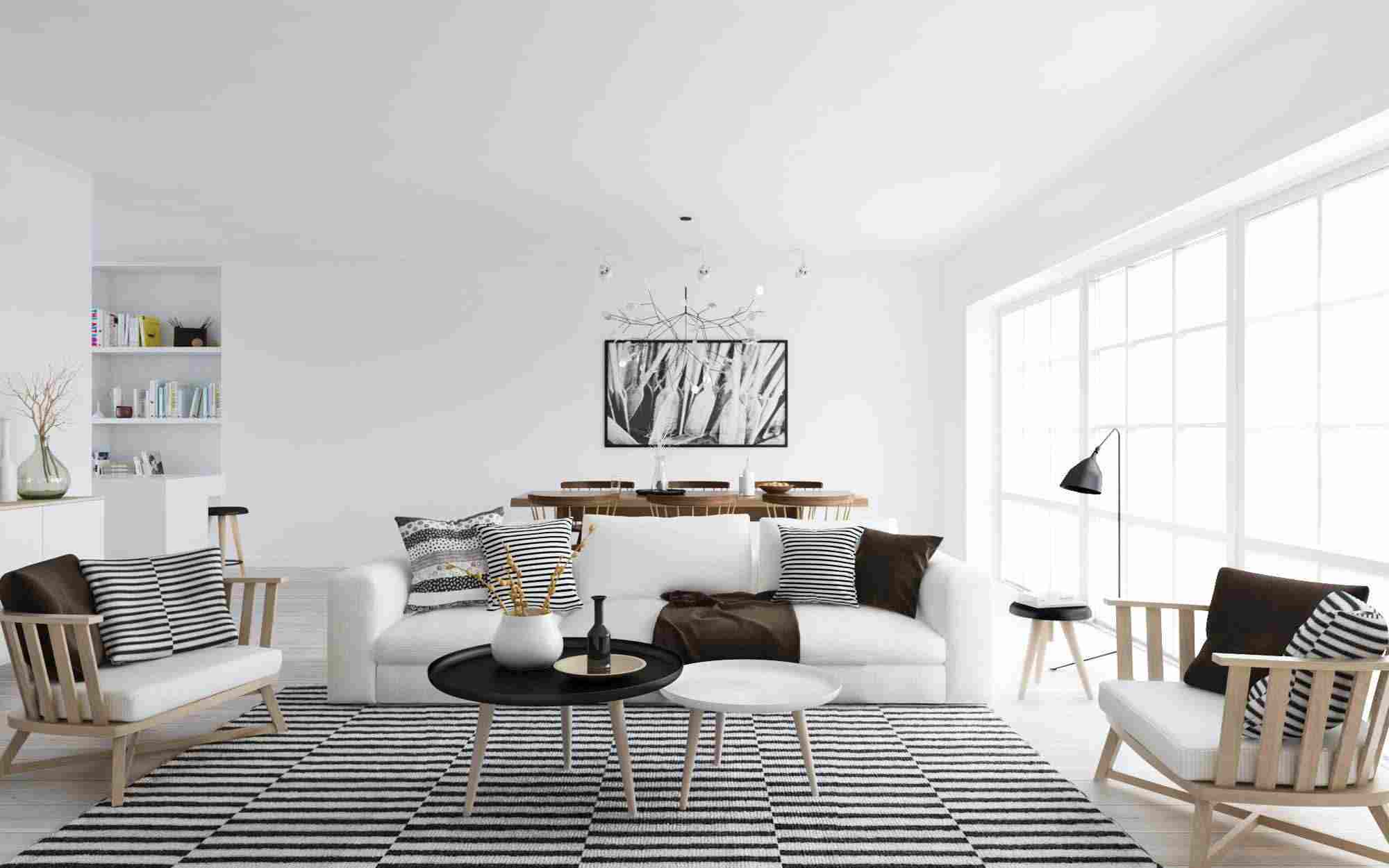 Table basse scandinave pour créer un intérieur nordique