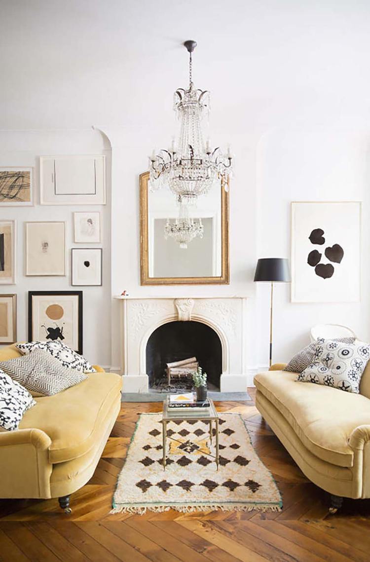 Grand miroir vintage à utiliser dans la décoration – 20 idées