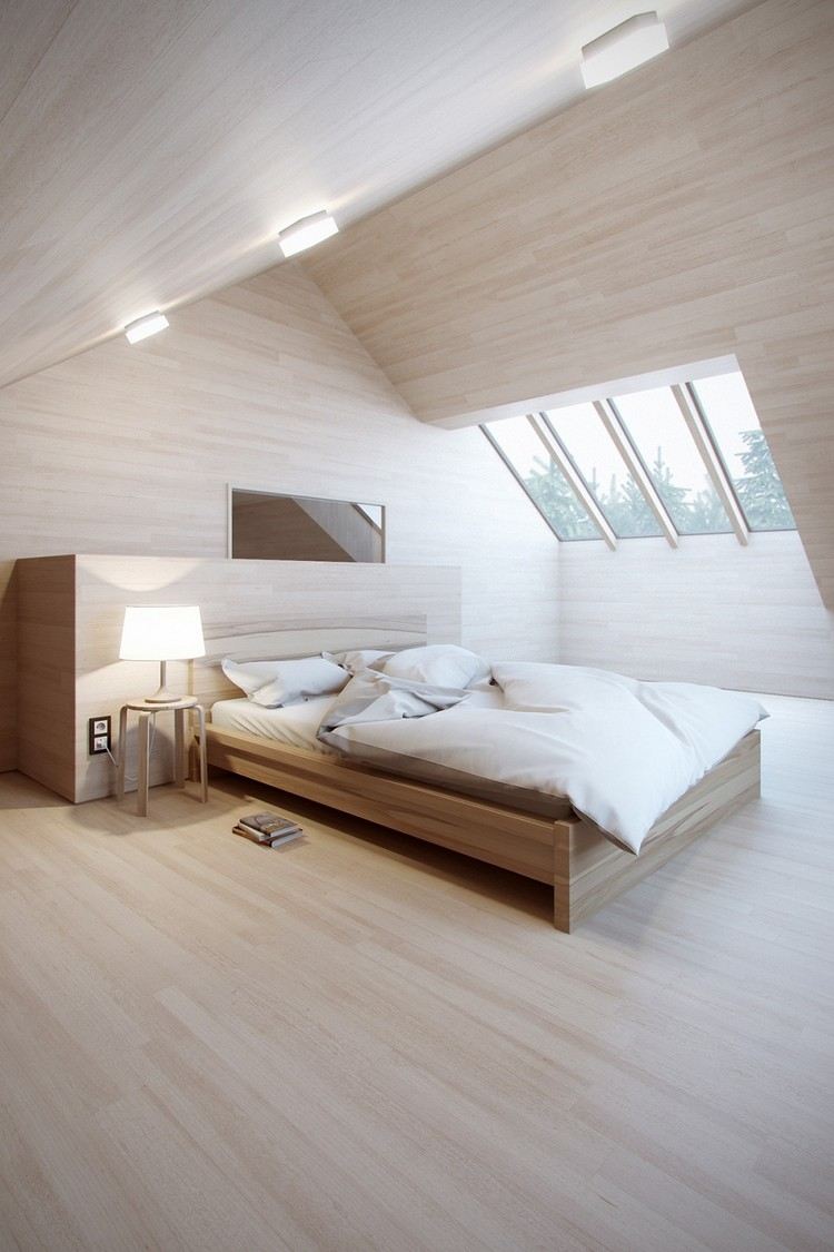 Chambre sous combles en 25 idées d'aménagement tendance