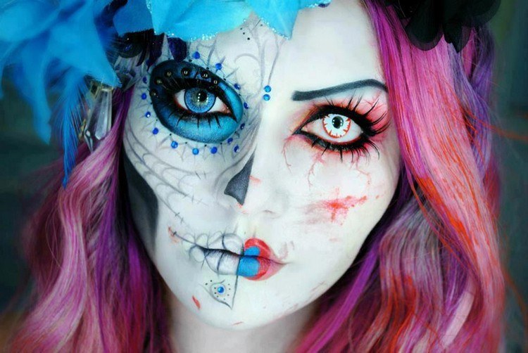 Maquillage dHalloween 2016 \u2013 tendances, nouveautés, conseils et photos