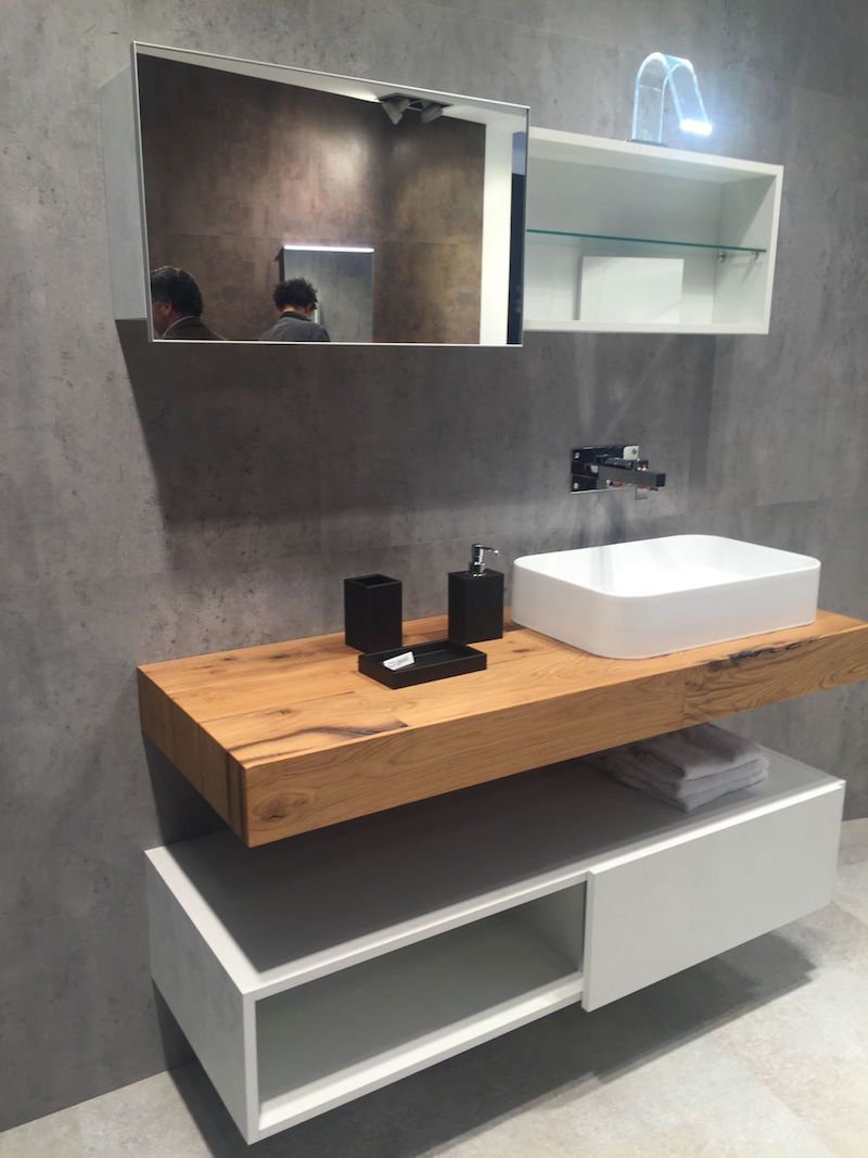 Plan de travail salle de bain en bois pour tous les styles 20 ...