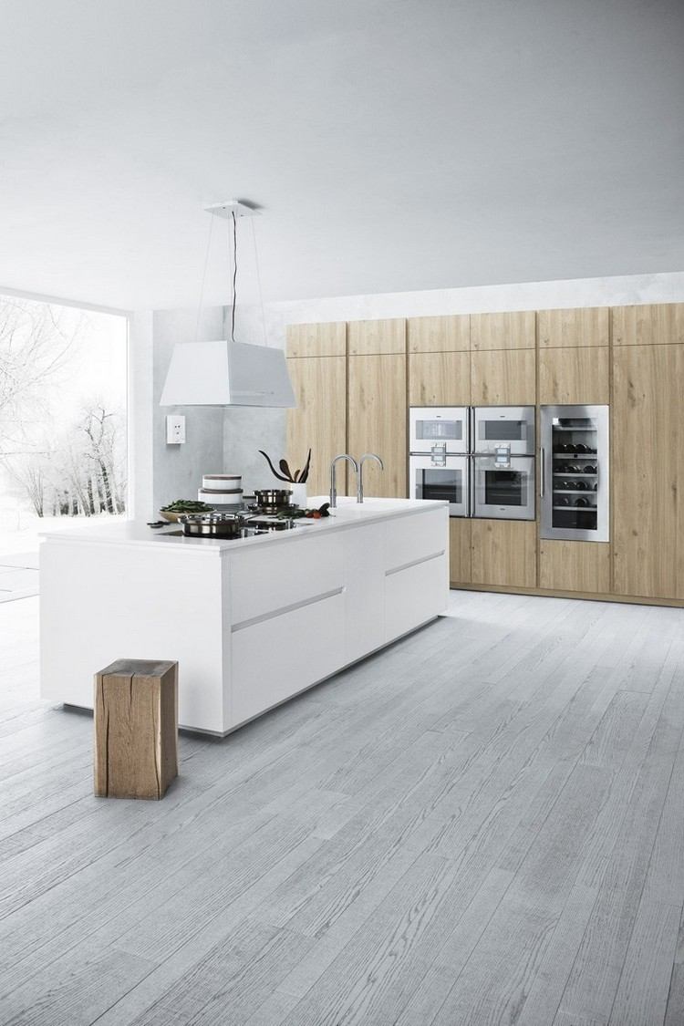 Ãlot de cuisine au design revisité selon les tendances actuelles
