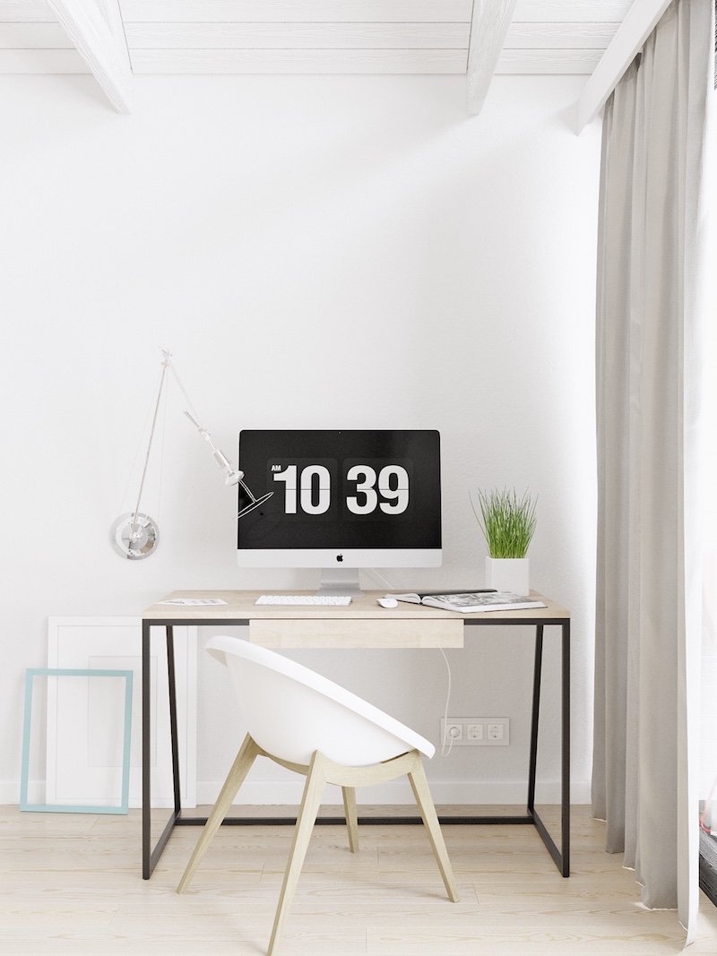 Bureau style scandinave à la maison 25 idées chic et pratiques à ...