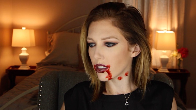 Maquillage Halloween femme simple \u2013 tutos magnifiques à essayer en 2016