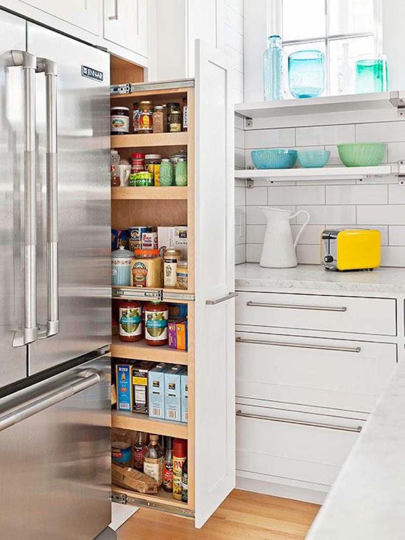 Gain de place dans la petite cuisine astuces, meubles et gadgets ...