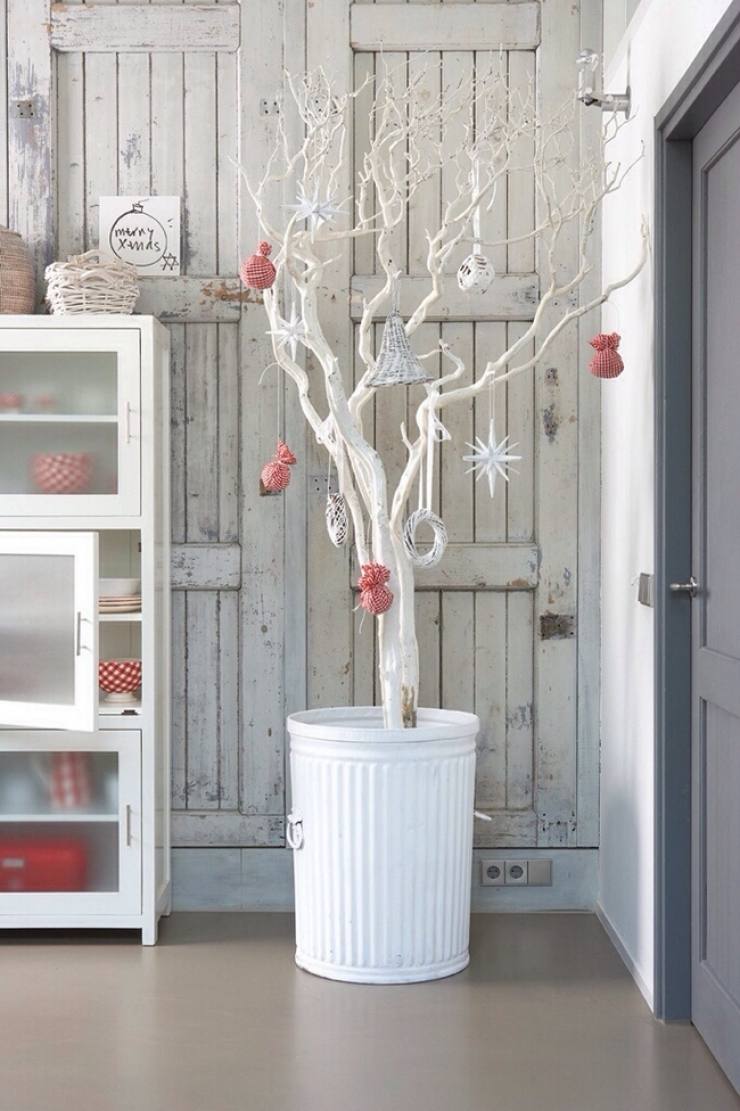 Déco noël à faire soi même en branches adopter les accents nordiques