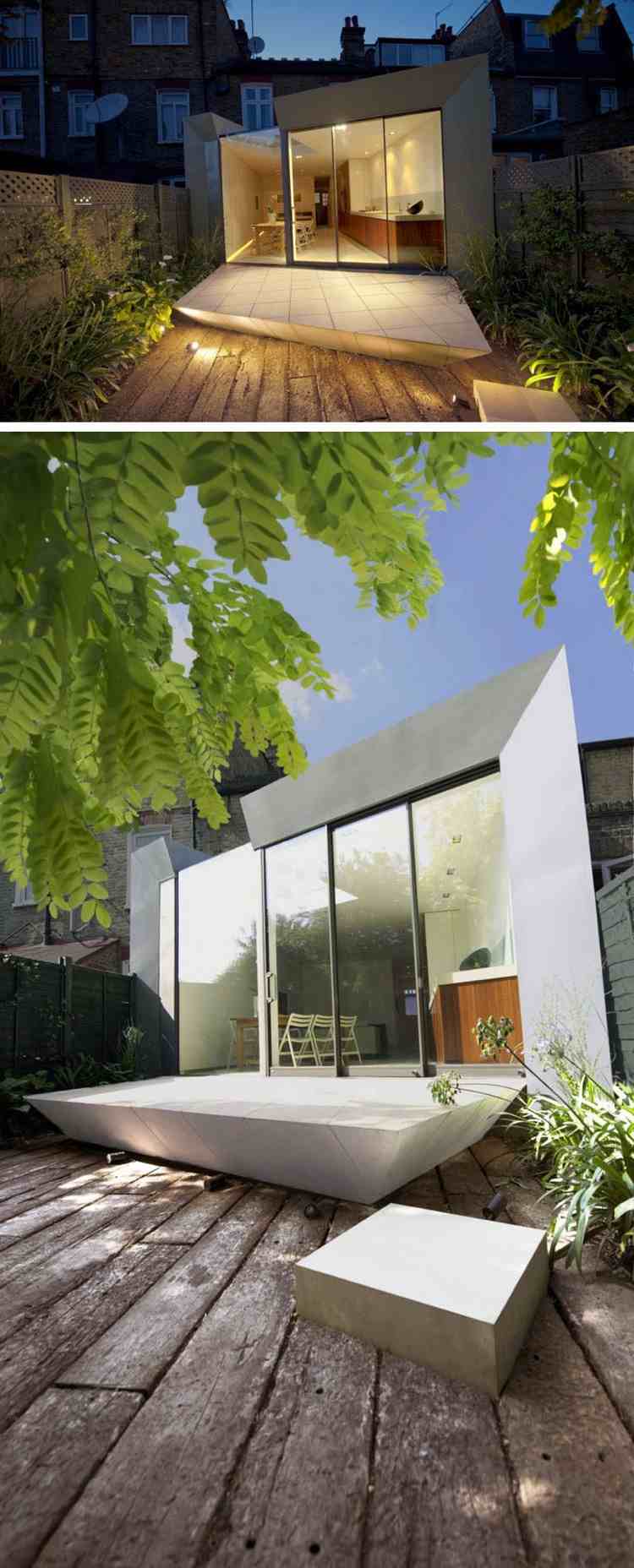 Extension maison vitrée – 14 maisons britanniques dotées d'annexes