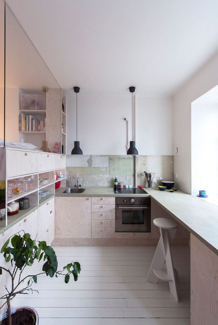 Lit mezzanine avec rangement le mobilier intelligent d'un appart ...