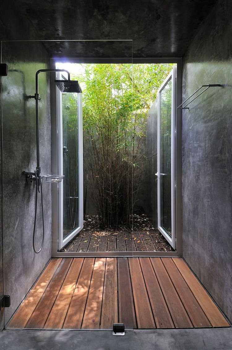 Béton ciré salle de bain pour créer un pièce de caractère bien ...