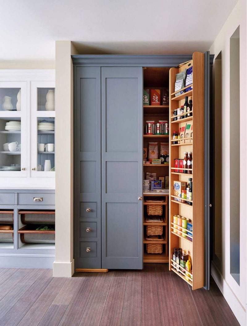 Garde manger design et rangement cuisine moderne en 22 idées chic