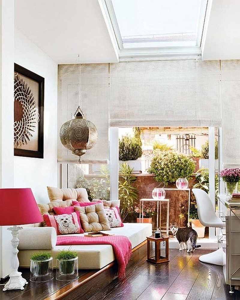 Salon moderne marocain un mariage d'exotisme et contemporainéité