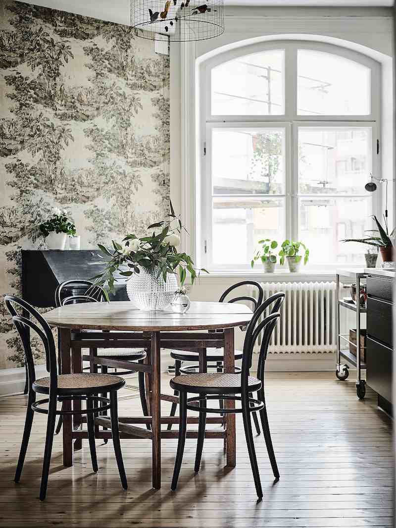 Décoration scandinave en noir et blanc simplicité, chic et effet ...