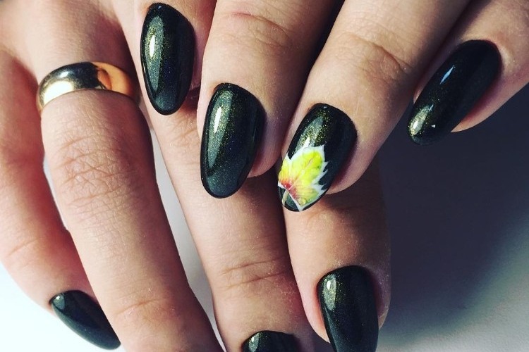 Le Nail Art Automne Travers Designs Chics Et Inspirants