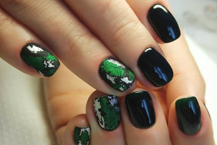 Le Nail Art Automne Travers Designs Chics Et Inspirants